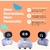 Miko Mini - Robot Interactivo Educativo para Niños - Púrpura - tienda online
