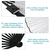 Abanico Plegable LED INcorioptimiC Blanco 33cm Control Remoto - tienda online