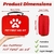 Kit de Primeros Auxilios para Mascotas CinKeer 26x24cm - tienda online