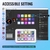 Controlador de Juegos AmpliGame D6 con 15 Teclas Macro RGB - tienda online