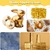 Hojas de Oro para Manualidades FLOWOOM - 150 Piezas Multicolor - tienda online
