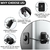 Cerradura de Refrigerador RORMGO con Llave - 2 Paquetes, Negro - tienda online