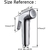 Rociador de Bidet LikeHome Cromado con Manguera 1.2m - tienda online
