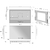 Televisor Espejo Soulaca 22" Inteligente Full HD Blanco - tienda online
