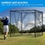Red de Golf Amazgolf DFX 3x3x3m con Ganchos y Mosquetones - tienda online