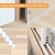 Sellador de Puerta Bruiefpap 10.2m Silicona Transparente - tienda online