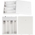 Soporte de Batería 4-AA USB para Luces LED - 2 Pcs - tienda online