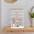 Soporte de Joyería PAMANO Madera Clara 5 Niveles con Ganchos - tienda online