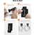 Sujetadores de Cables Autoadhesivos CableCreation 5PCS Nylon Negro - tienda online