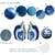 Soportes Decorativos de Ágata Azul AMOYSTONE - 1.08 kg - tienda online