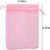 50 Bolsas de Organza Color Mezclado 9x11cm Cierre Satén - tienda online