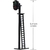 Señal de Bloque de Ferrocarril Evemodel 5pcs LED 6.4cm - tienda online