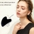 Herramienta Gua Sha Facial Ditind de Obsidiana Negra 8.1cm - tienda online