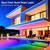 Tira de Luz LED Neón RGB Brillihood 10m Impermeable con Control Remoto - tienda online
