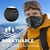 WTACTFUL Calentador de Cuello Gaiter Máscara Facial Negro - tienda online