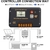 Controlador de Carga Solar ECO-WORTHY 30A 12/24V USB - tienda online