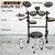 Batería Electrónica Pyle 7 Piezas con Soporte MIDI - tienda online