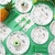 Sunnyray 96 Pzs Vajilla Baby Shower Revelación de Género Verde - tienda online