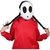 Máscara Monisorly Shy Guy Blanca de Halloween para Disfraz - tienda online
