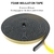 Tira de Sellado Topiverse 1.27cm x 0.64cm x 3.40m Aislante - tienda online