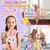 Imagen de Conejos de Pascua de Peluche Shappy 30 cm 4 Pcs Coloridos