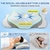 Imagen de Almohada Cervical Ericbestseller Espuma Viscoelástica 63x37 cm