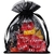 Imagen de Bolsas de Organza Wudygirl 100 Piezas 13x18cm Negro