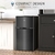 Imagen de Mini Nevera HOMCOM 3.2 Pies Cúbicos Doble Puerta Negra