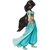Imagen de Figurita Aladino Jasmine Enesco 21 cm Hecha y Pintada a Mano