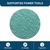 Imagen de Discos de Lijado 2" Zirconia Verde Benchmark Abrasives - 24 Grano