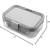 Imagen de Contenedor de Almuerzo Bento PackIt Mod 1.1L Gris Acero