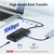 Imagen de Estación de Acoplamiento USB C Doble Monitor ANYOYO 14 en 1 4K