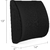 Imagen de Cojín Lumbar DMI Espuma Viscoelástica Negro 35.56x33.02cm