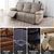 Imagen de Funda de Sofá Reclinable 3 Plazas YUEANG Impermeable Taupe