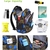 Imagen de Mochila Escolar Camo Azul Nylon 44x30x15cm para Niños