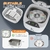 Imagen de Limpiador Ultrasónico de Joyas Life Basis 850ml Pantalla LCD