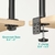 Imagen de Soporte de Monitor WALI M001S Ajustable hasta 32" (81,28 cm)