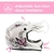 Imagen de Casco TCMT OffRoad Niños Juvenil Pequeño Mariposa Rosa