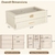 Imagen de Caja de Joyería Lifewit 2 Capas Organizador Gafas 6 Compartimentos