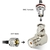 Imagen de Adaptador Coaxial BNC Macho a UHF Hembra SO239 - Paquete de 2