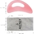Imagen de Masajeador Gua Sha AICNLY Grande Rosa Drenaje Linfático