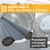 Imagen de Tope de Draft para Puerta yfrwgtdbn Ajustable 96,5 cm Gris