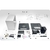 Imagen de Caja Mini Torre Aluminio Raspberry Pi 5 ElectroCookie Plata