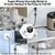 Imagen de 6 Clips Magnéticos para Cables MOZOTER - Organizador Ajustable