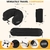 Imagen de Almohada de Viaje Rellenable DreamShore - Terciopelo Negro