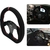 Imagen de Volante de Carreras RASTP 32.5cm Cuero Suede Negro