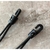 10 Cuerdas Bungee Negras 26cm VASANA con Gancho para Camping