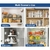 Barras de Refrigerador RV Adevar, Paquete de 4 Ajustables 31-56.5 cm