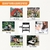 Sillas de Camping Plegables KingCamp 2 Pack con Mesa Lateral