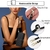 Funda billetera Furiet para Samsung Galaxy S10, negra, 9 ranuras